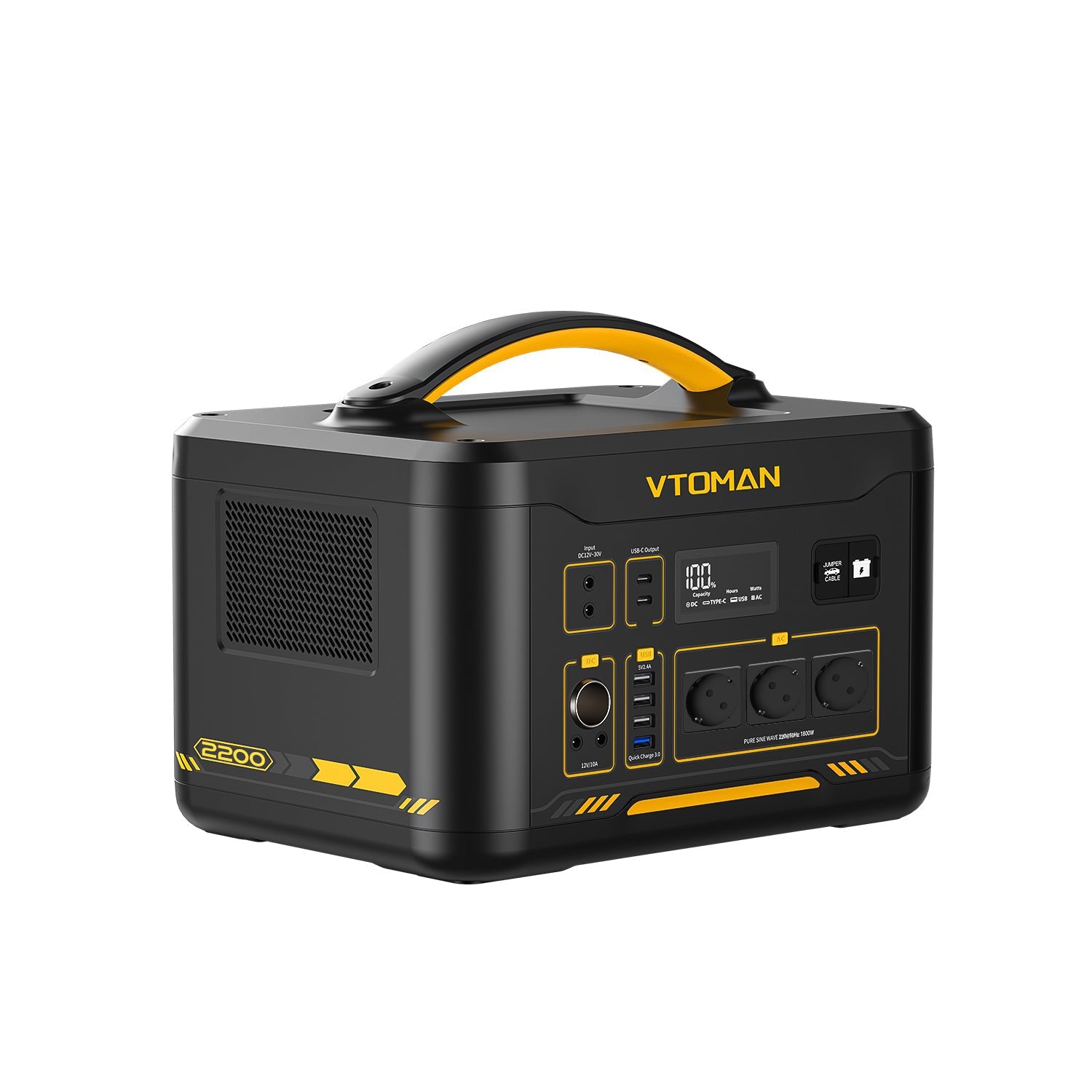 Solargenerator VTOMAN Jump 2200/1548 Wh 110 W