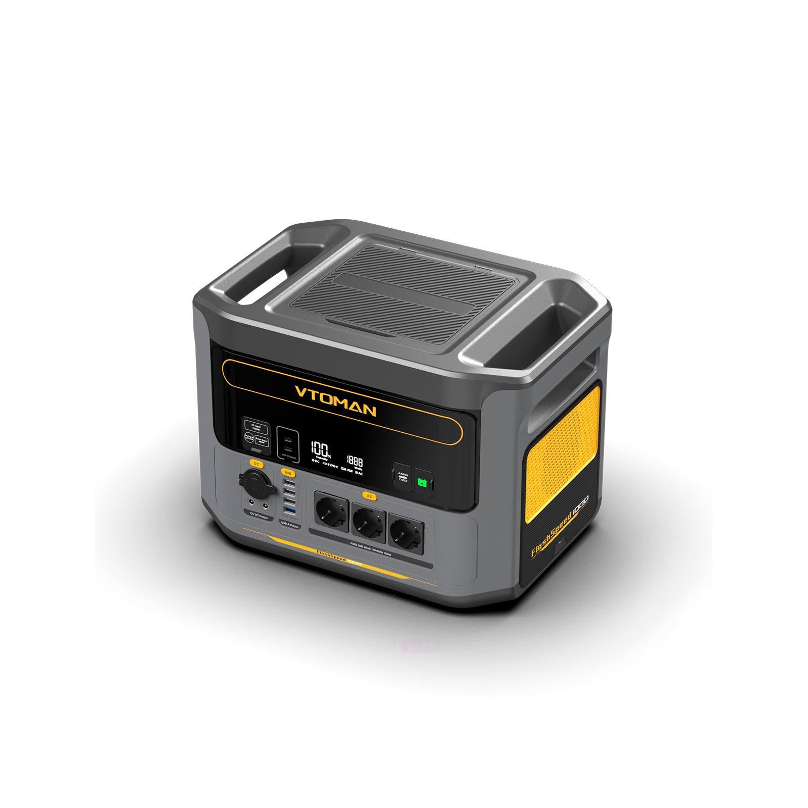 FlashSpeed 1000W/828Wh 200W Solar Generator