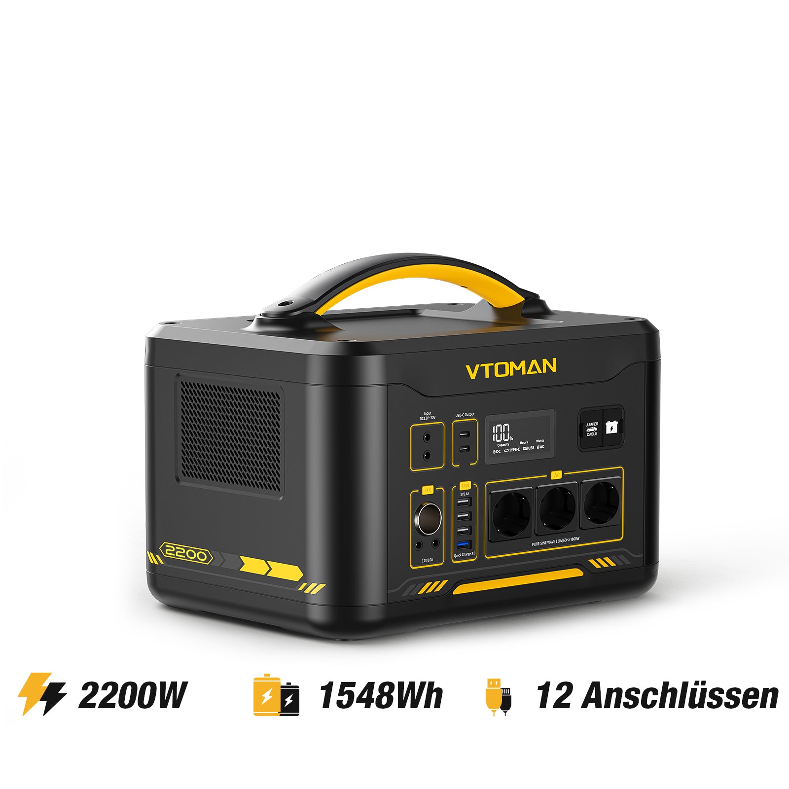 Jump 2200W/1548Wh 200W Solargenerator