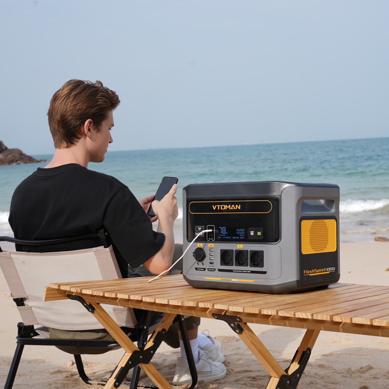 VTOMAN FlashSpeed 1000 Tragbare Powerstation