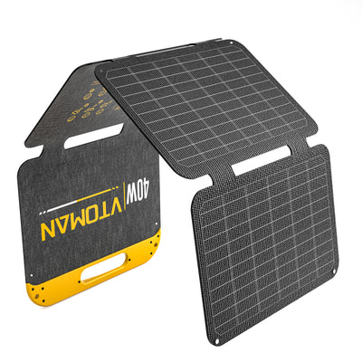 VTOMAN 40W Faltbares Tragbares Solarpanel
