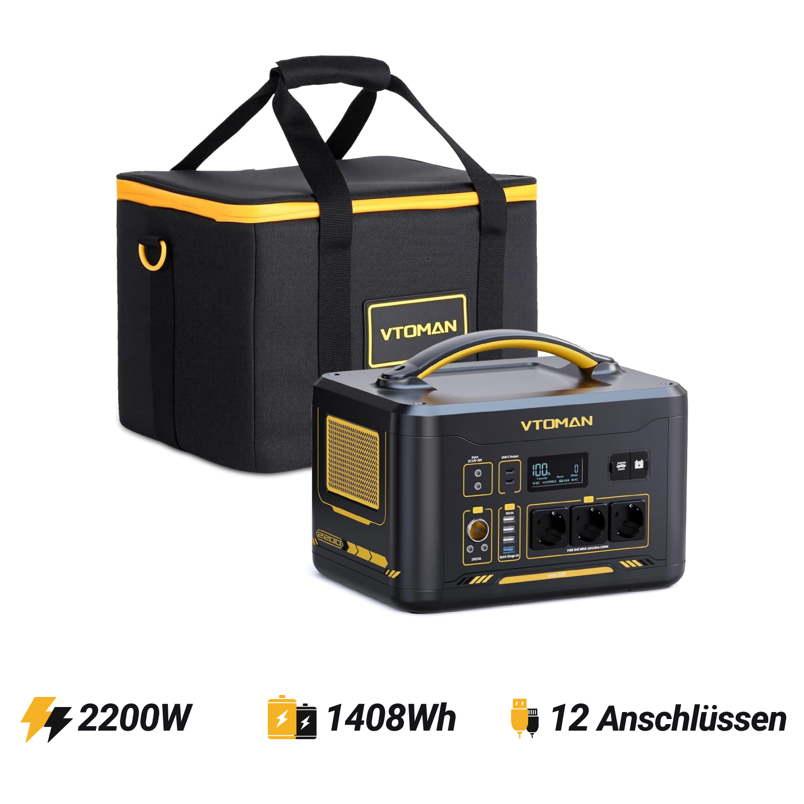 VTOMAN Jump 2200 Centrale elettrica portatile