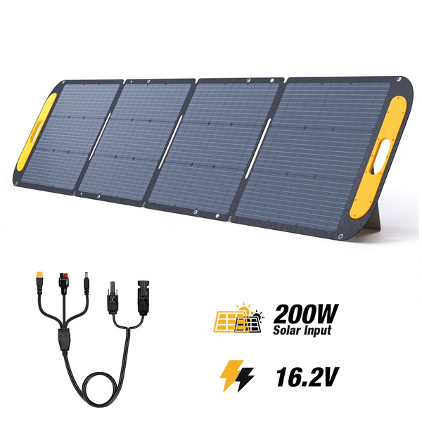 VTOMAN 200W Faltbares tragbares Solarpanel