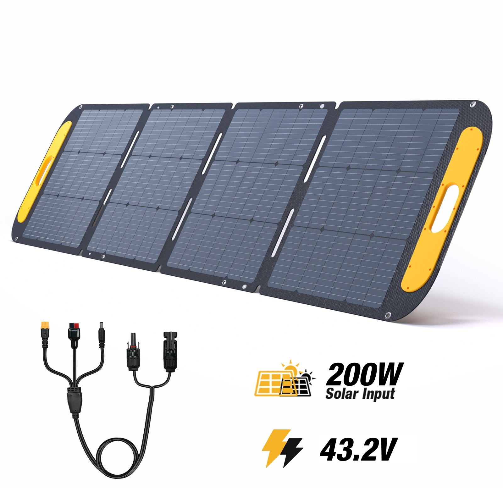 VTOMAN 200W Pro Faltbares tragbares Solarpanel