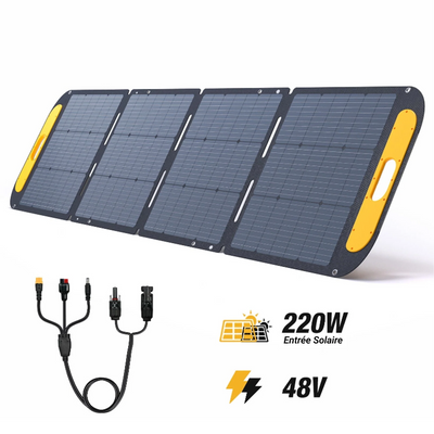 VTOMAN 220W Pro Faltbares Tragbares Solarpanel