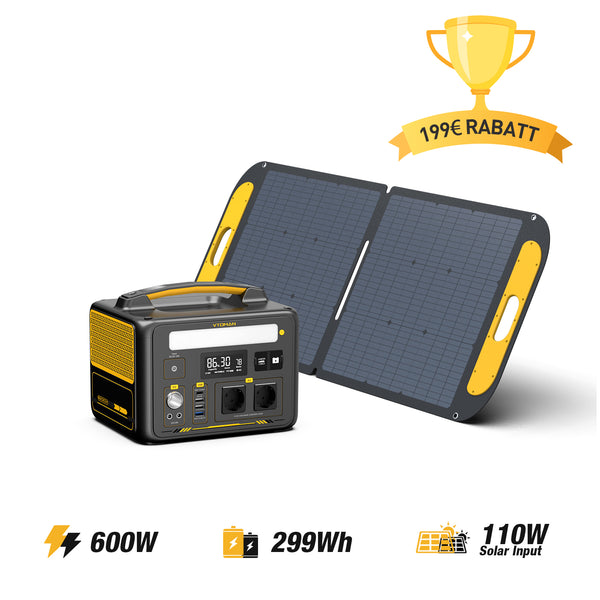 Jump 600W/299Wh 110W Solargenerator