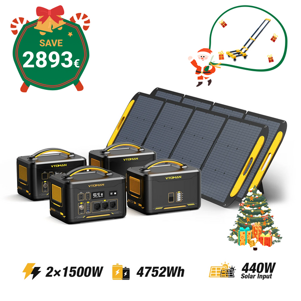 Jump 1500W/4752Wh 440W Solargenerator