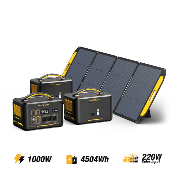 Jump 1000W/ 4504Wh 220W Solargenerator