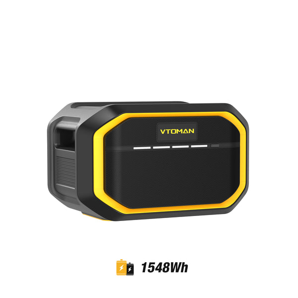 VTOMAN 1548Wh Zusatzbatterie kompatibel mit FlashSpeed 1500