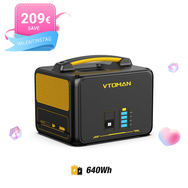 VTOMAN 640Wh Zusatzbatterie