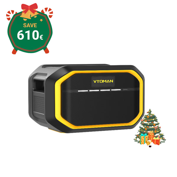 VTOMAN 1548Wh Zusatzbatterie kompatibel mit FlashSpeed 1500