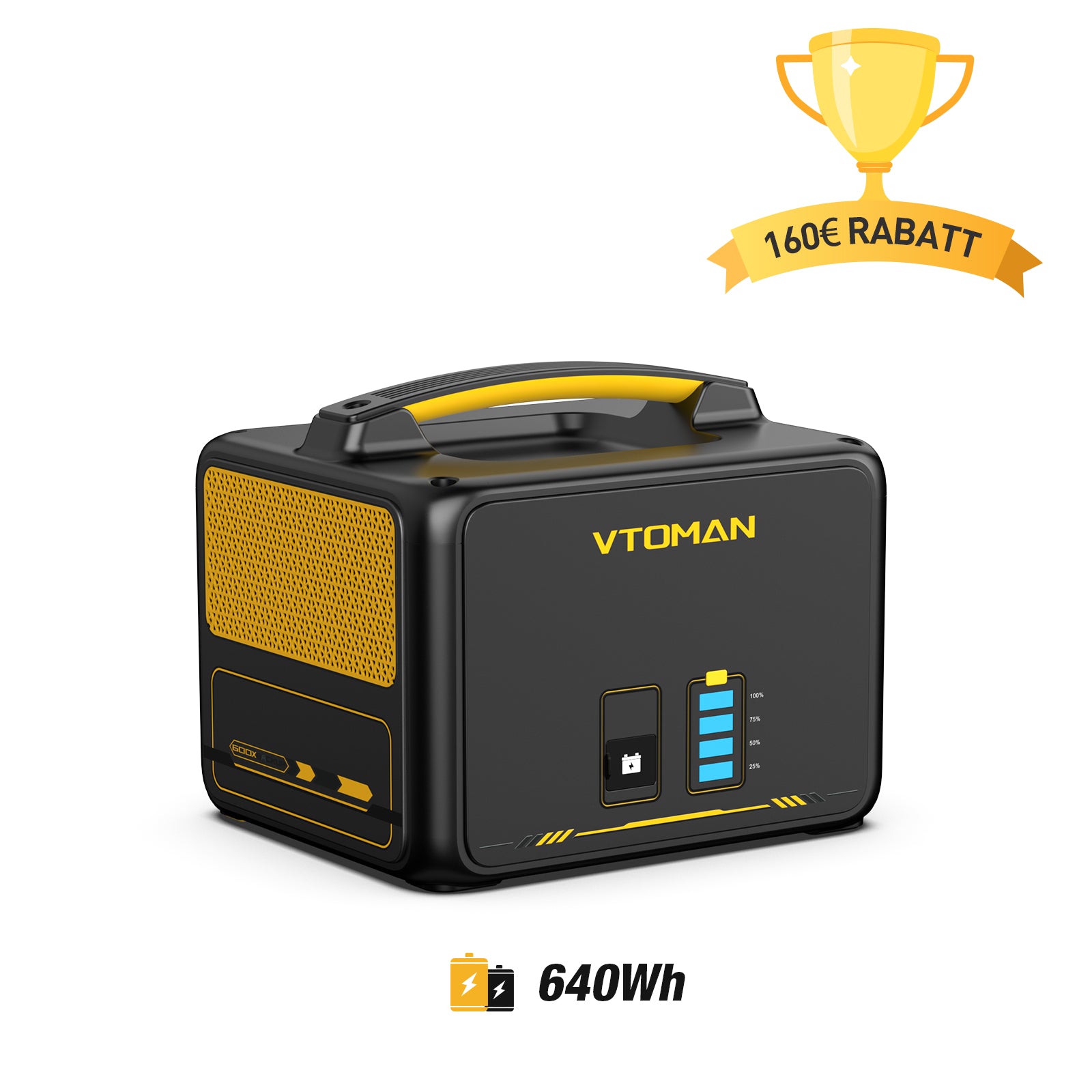 VTOMAN 640Wh Zusatzbatterie