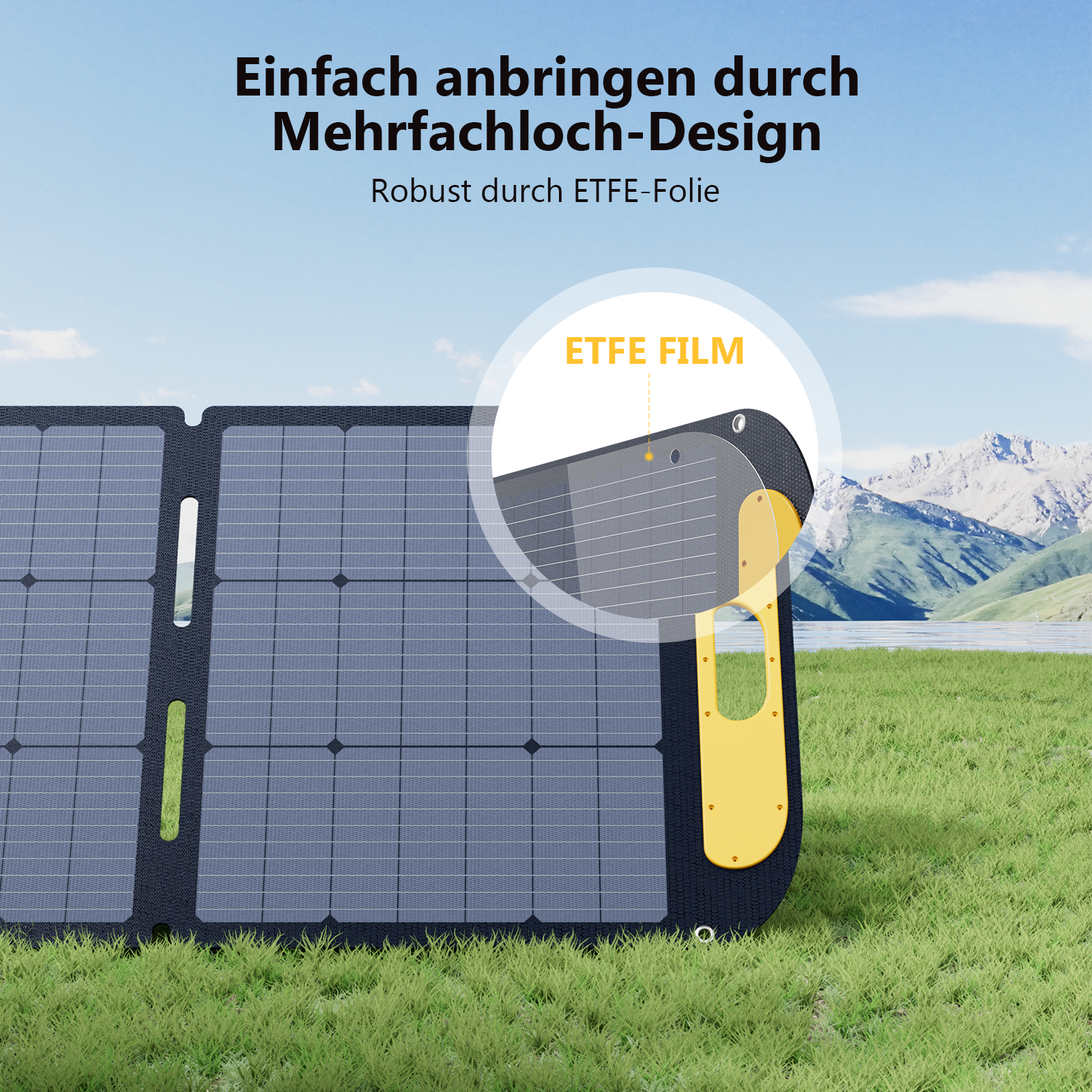 VTOMAN 200 W Leichtes Faltbares Solarpanel