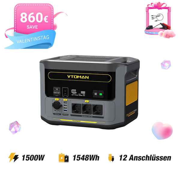 VTOMAN FlashSpeed 1500 Tragbare Powerstation