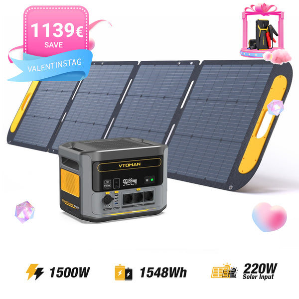 FlashSpeed 1500W/1548Wh 220W Pro Solargenerator