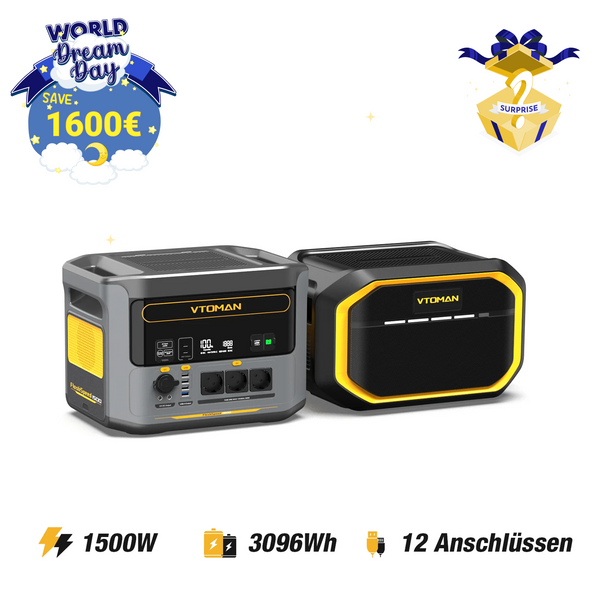 Bundle FlashSpeed 1500 + 1548Wh Zusatzbatterie