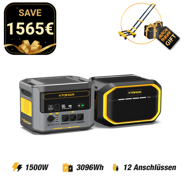 Bundle FlashSpeed 1500 + 1548Wh Zusatzbatterie