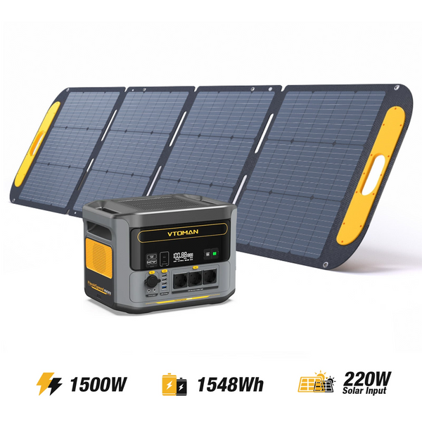 FlashSpeed 1500W/1548Wh 220W Pro Solargenerator