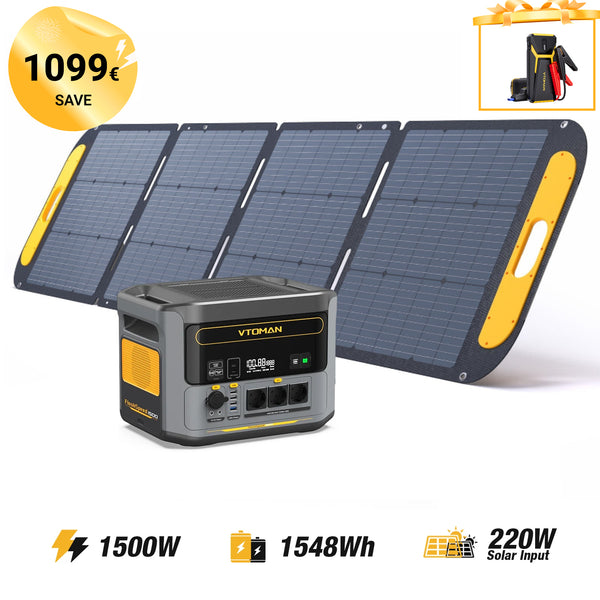 FlashSpeed 1500W/1548Wh 220W Pro Solargenerator