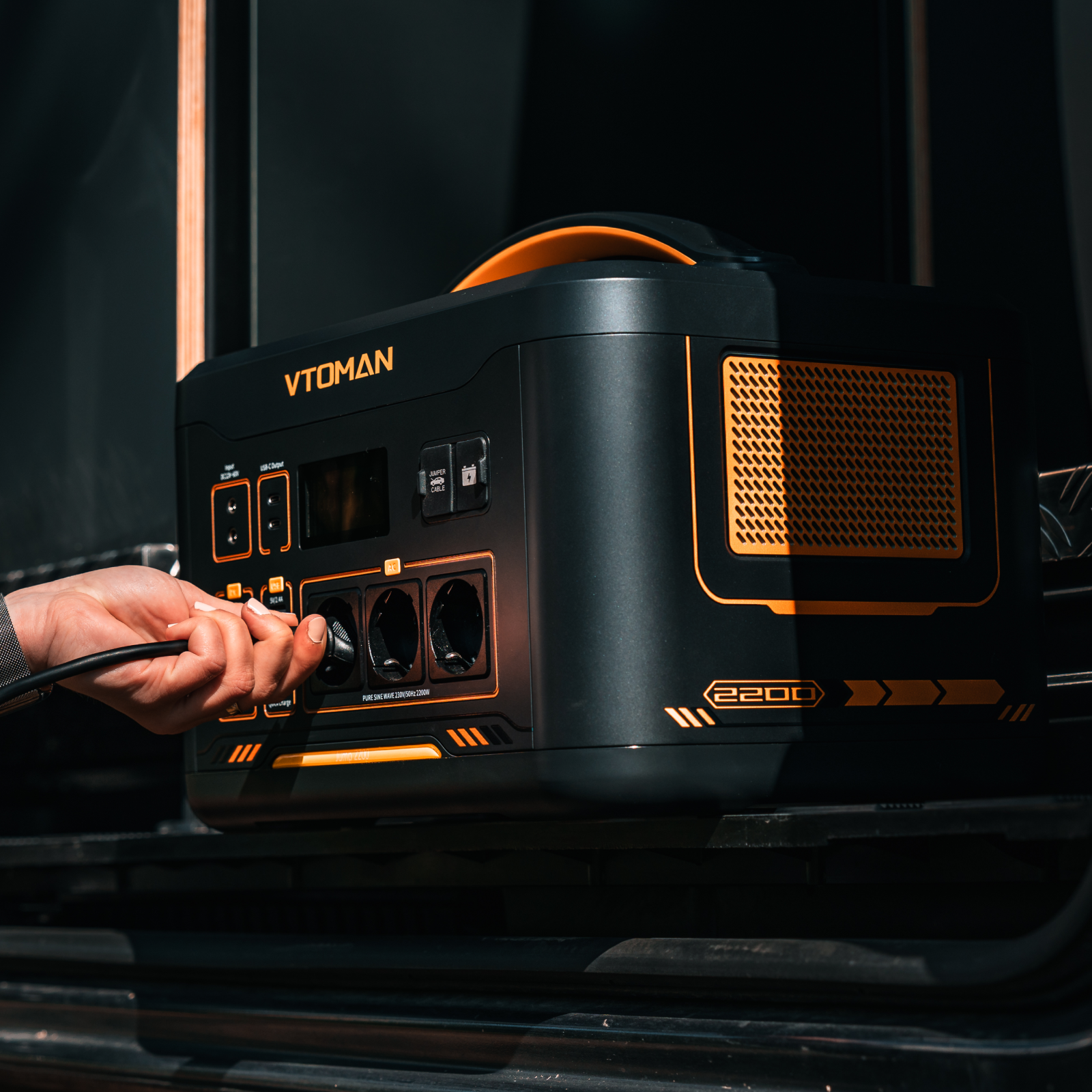 VTOMAN Jump 2200 Tragbare Powerstation Auf Lager