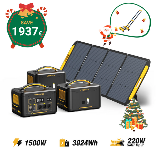 Jump 1500W/3924Wh 220W Solargenerator