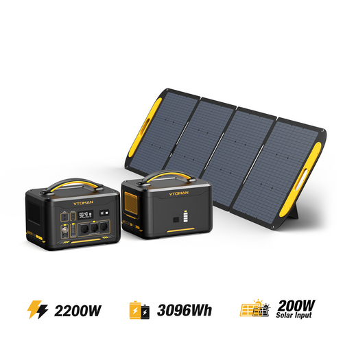 VTOMAN Jump 2200/3096 Wh 200W Solargenerator