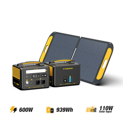 VTOMAN Jump 600X/939Wh 110W Solarpanel