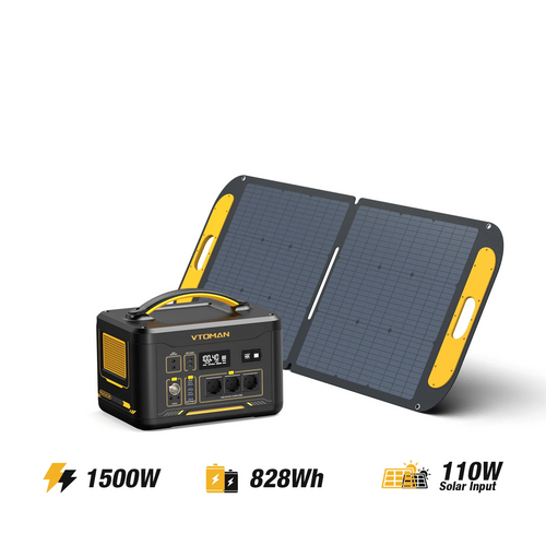 VTOMAN Jump 1500X /828Wh 110W Solargenerator