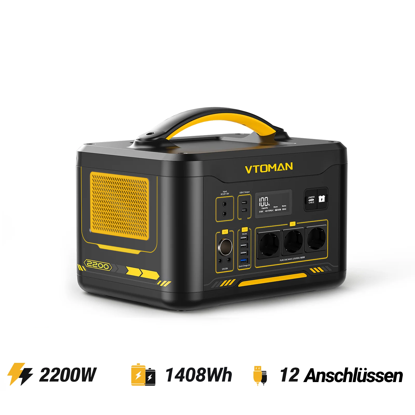 VTOMAN Jump 2200 Centrale elettrica portatile