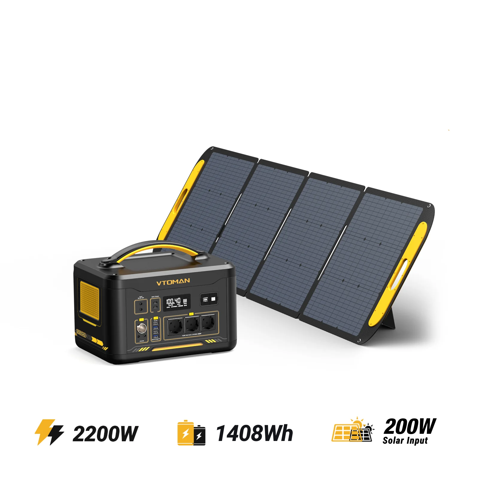VTOMAN Jump 2200 Centrale elettrica portatile