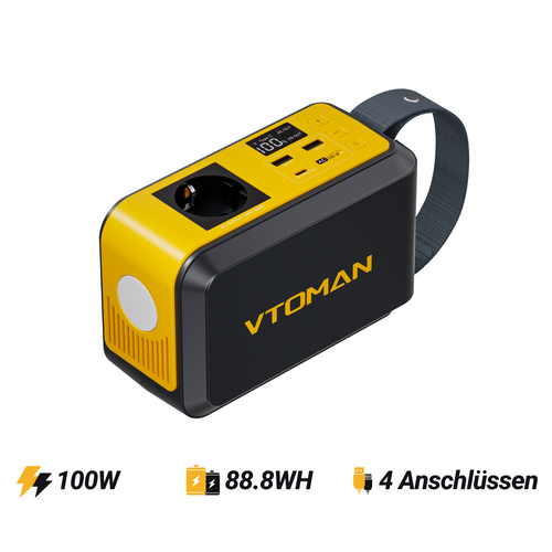VTOMAN Jump 100 Tragbare Powerstation