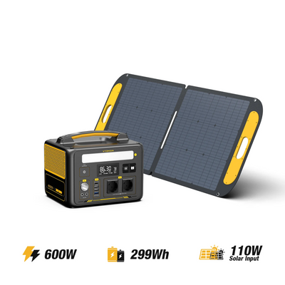 VTOMAN Jump 600X/299Wh 110W Solargenerator