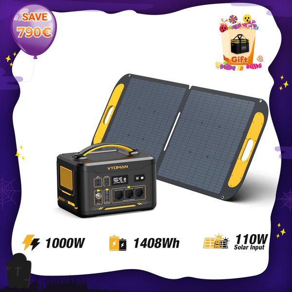 Jump 1000W/1408Wh 110W Solargenerator