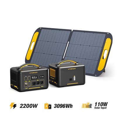 Solargenerator VTOMAN Jump 2200/3096 Wh 110 W