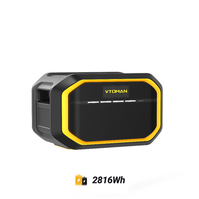 VTOMAN 2816Wh Zusatzbatterie für FlashSpeed Pro 3600