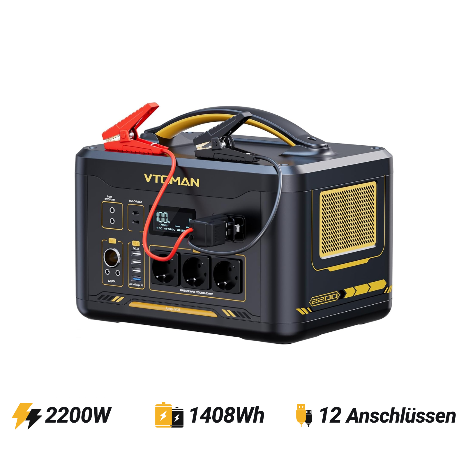 VTOMAN Jump 2200 Centrale elettrica portatile
