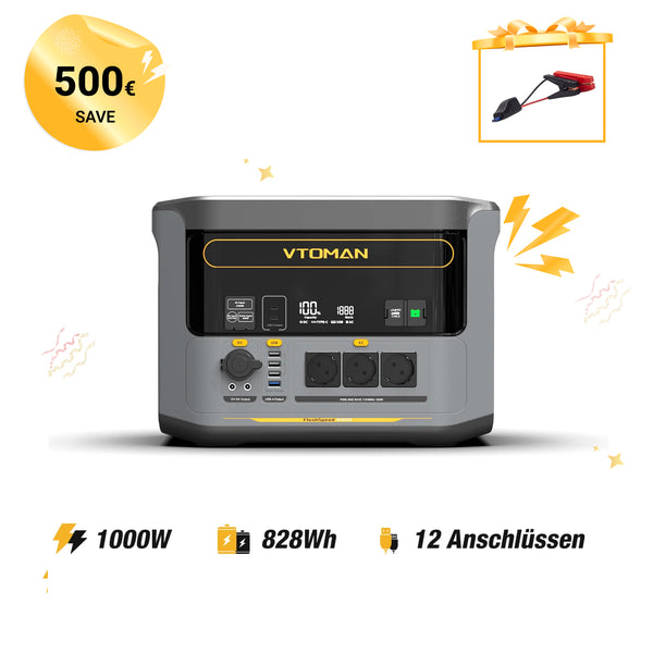 VTOMAN FlashSpeed 1000 Tragbare Powerstation