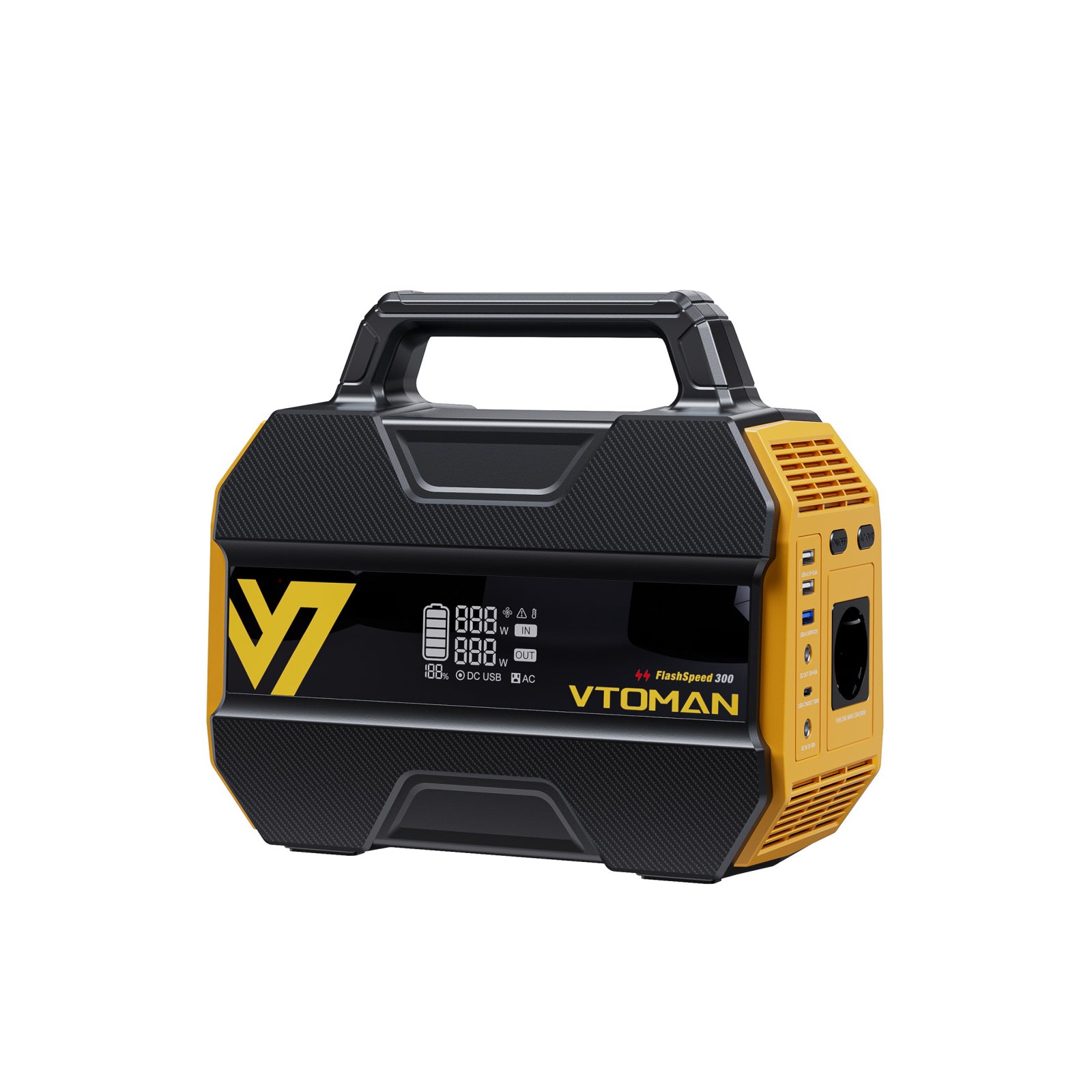 VTOMAN FlashSpeed 300 Tragbare Powerstation with 110W Solar Panel