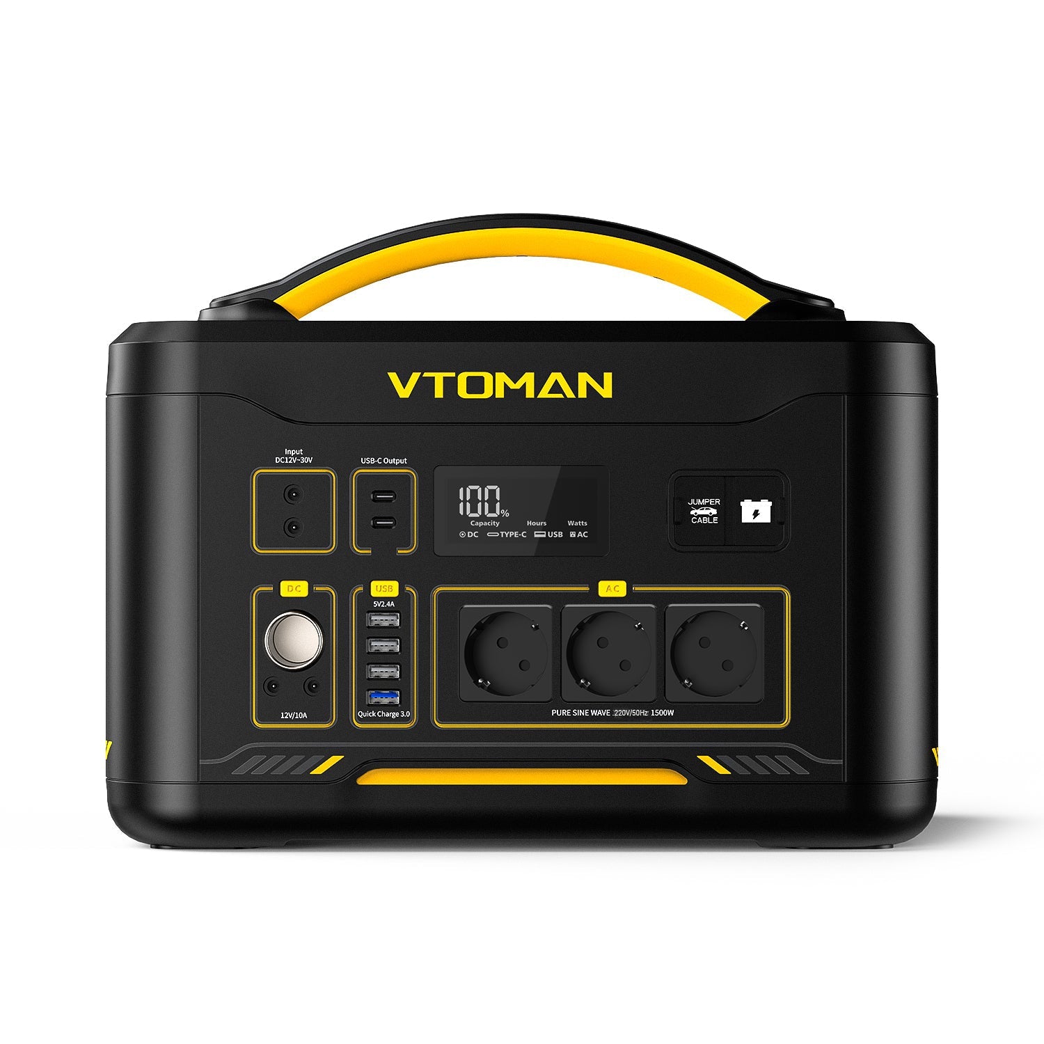 VTOMAN Jump 1500X Tragbare Powerstation